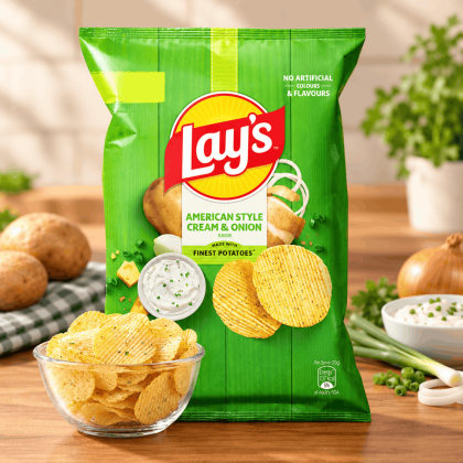 LAYS YOGURT & HERB CHIPS ( لیز یوگرٹ اینڈ ہرب چپس )